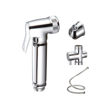 Best Brass Travel Bidet Sprayer Pink High Pressure Flow Control Shattaf Set for The Bathroom